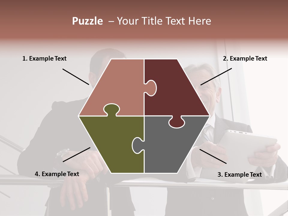 Wireless Partners Workteam PowerPoint Template