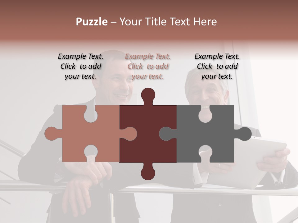 Wireless Partners Workteam PowerPoint Template