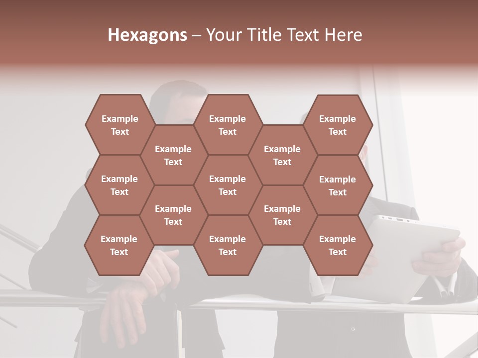 Wireless Partners Workteam PowerPoint Template