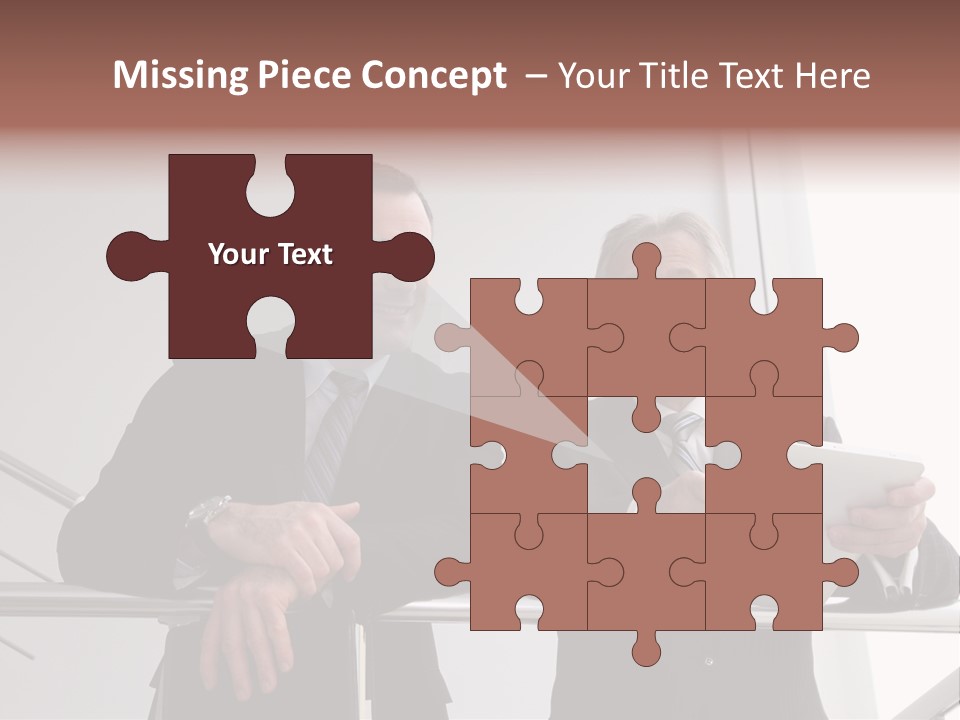 Wireless Partners Workteam PowerPoint Template