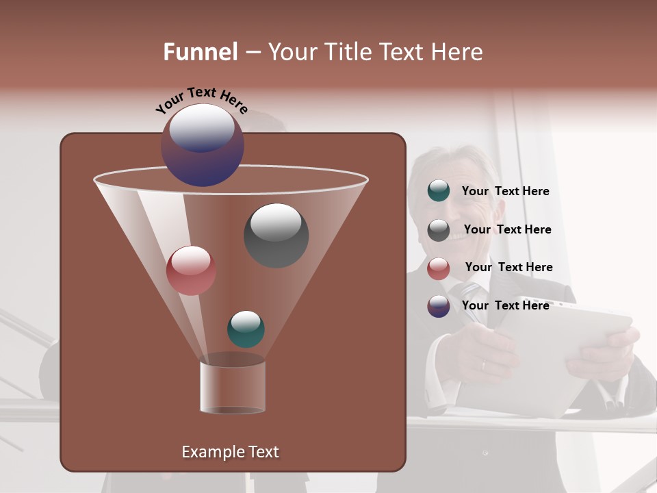 Wireless Partners Workteam PowerPoint Template
