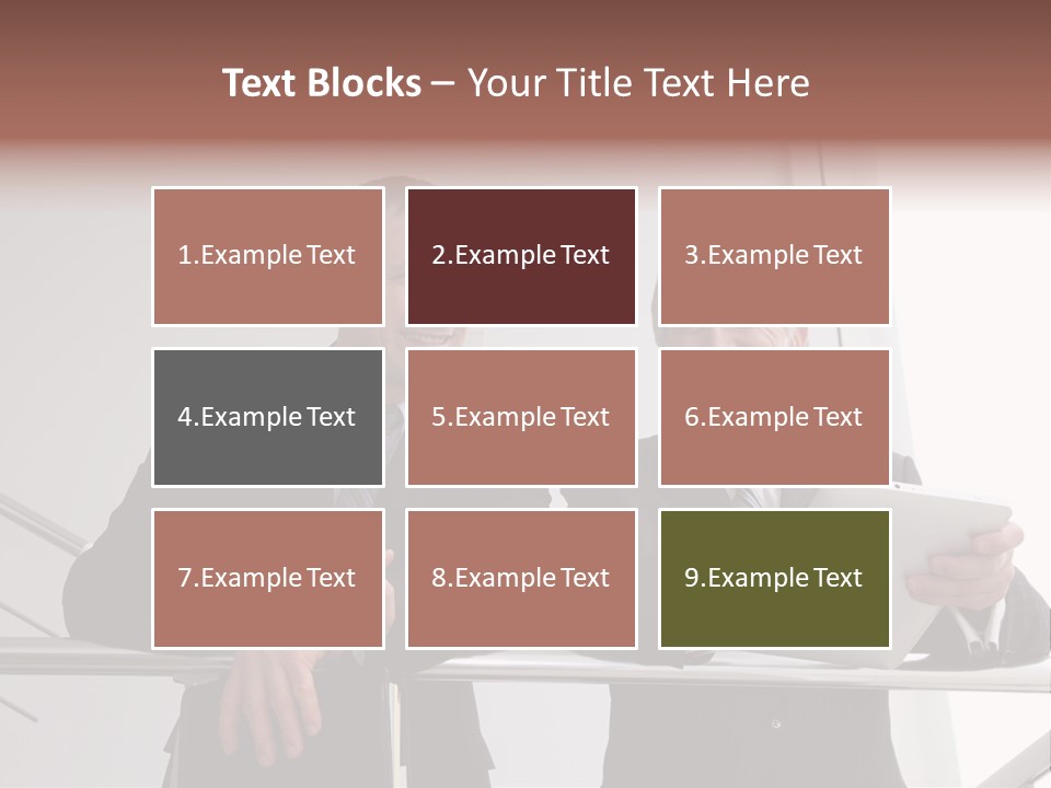 Wireless Partners Workteam PowerPoint Template