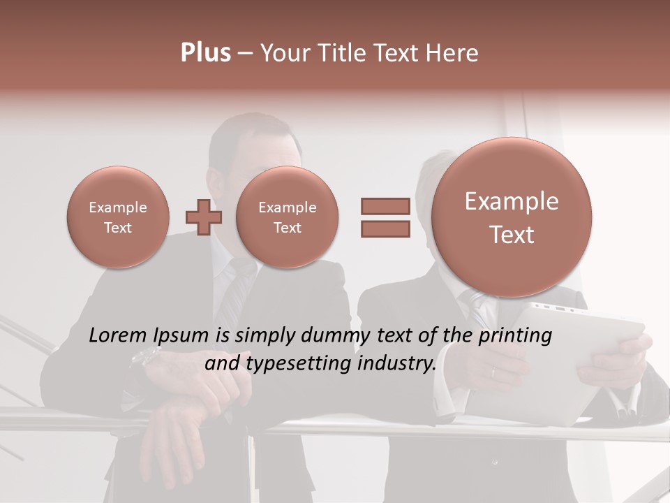 Wireless Partners Workteam PowerPoint Template