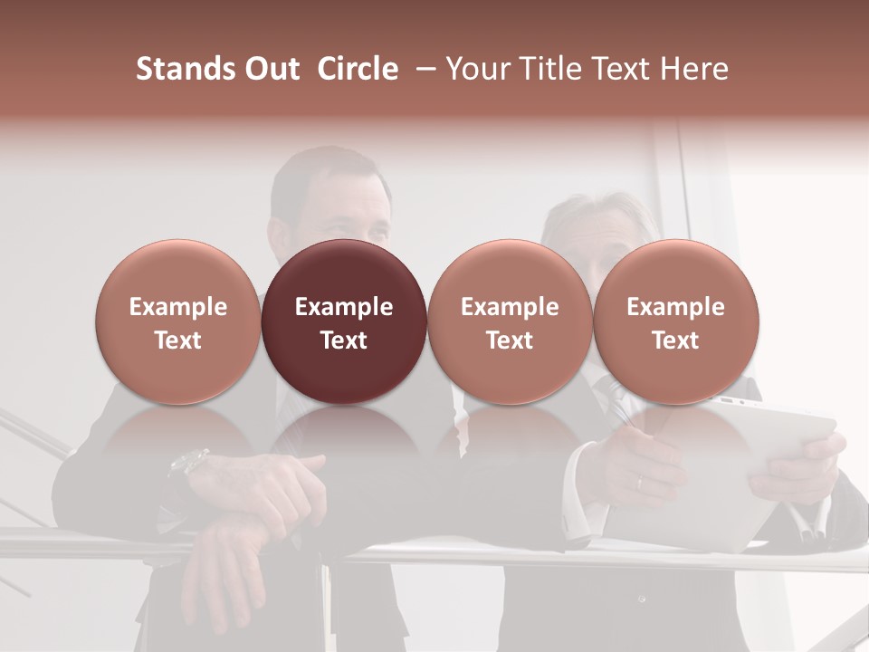 Wireless Partners Workteam PowerPoint Template