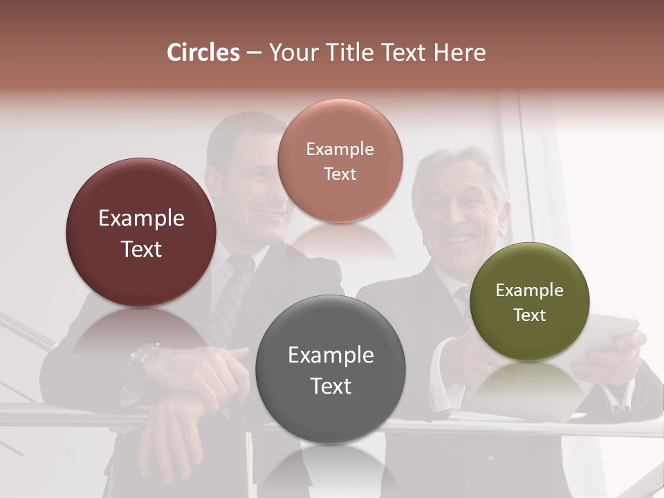 Wireless Partners Workteam PowerPoint Template