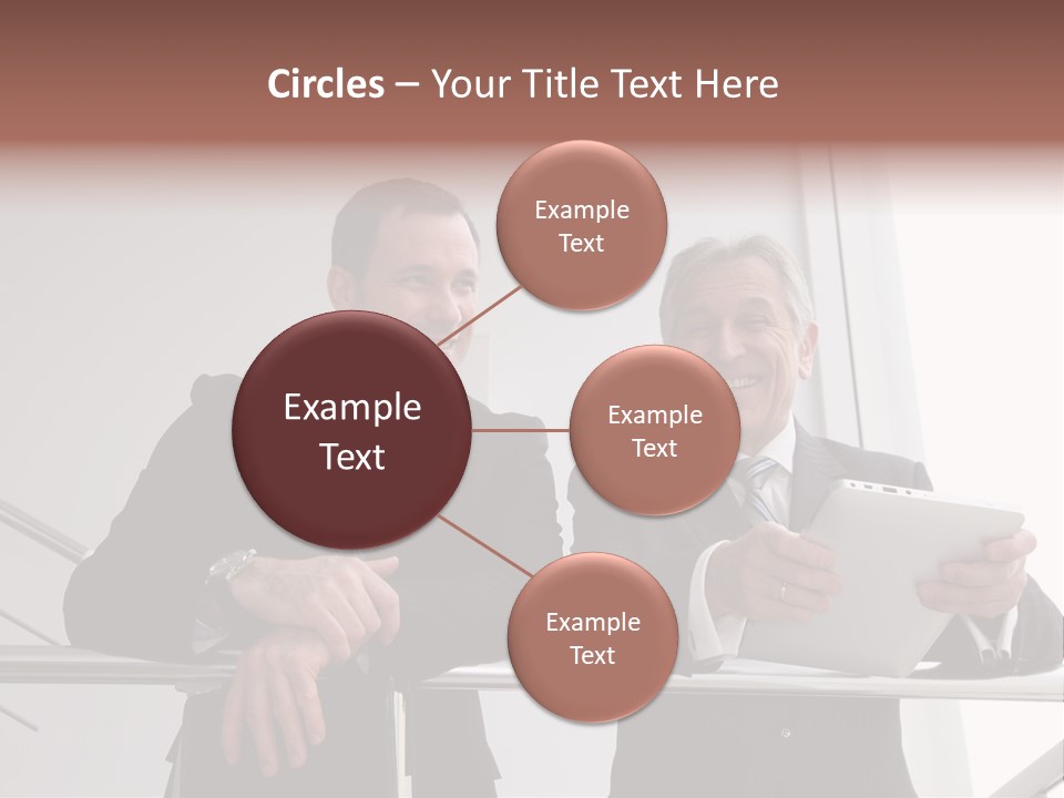 Wireless Partners Workteam PowerPoint Template