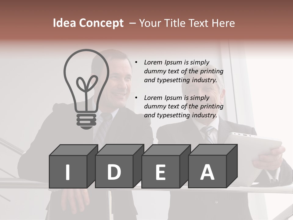 Wireless Partners Workteam PowerPoint Template