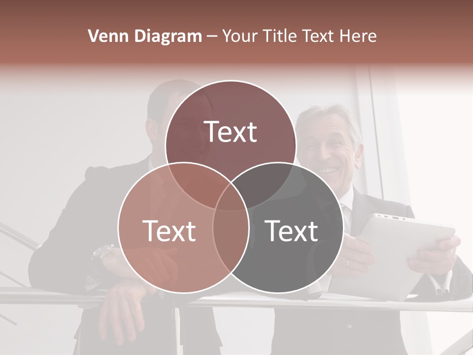 Wireless Partners Workteam PowerPoint Template