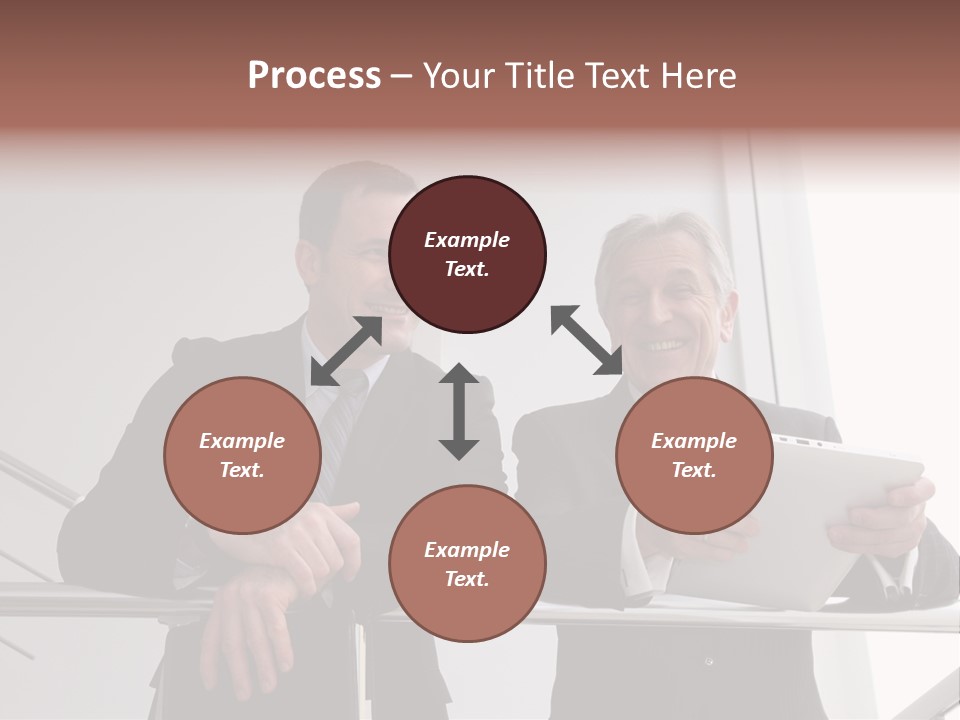 Wireless Partners Workteam PowerPoint Template