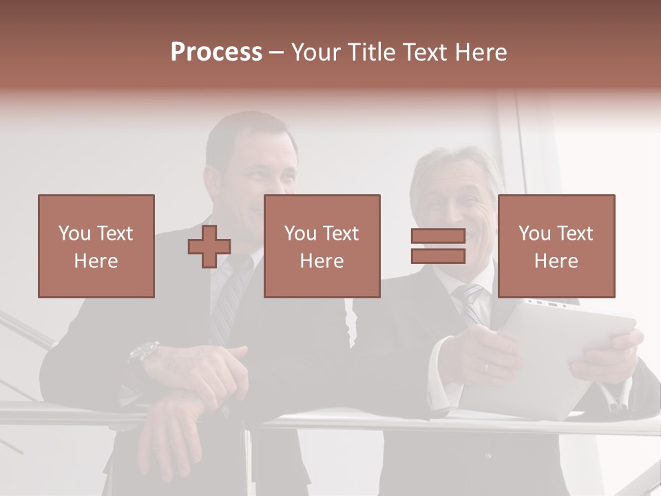 Wireless Partners Workteam PowerPoint Template