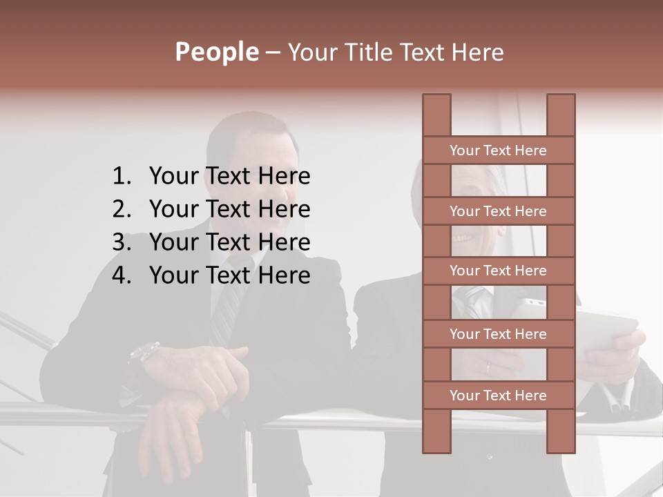 Wireless Partners Workteam PowerPoint Template