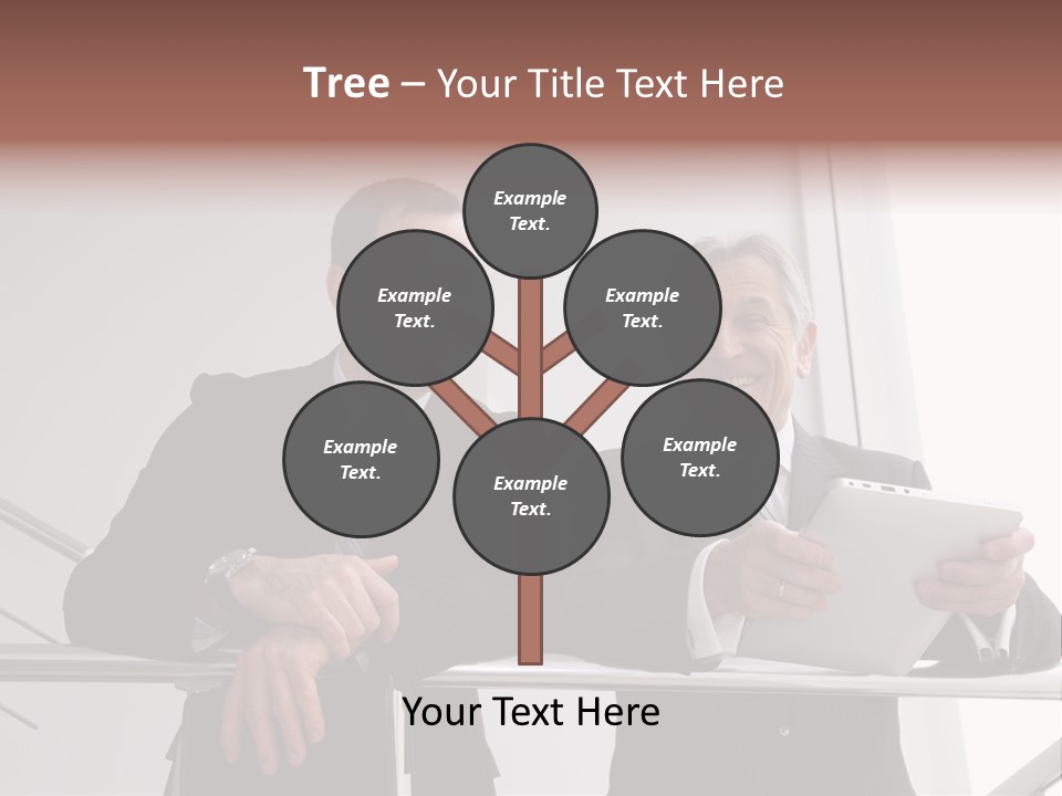 Wireless Partners Workteam PowerPoint Template