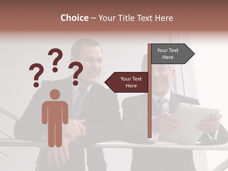 Wireless Partners Workteam PowerPoint Template
