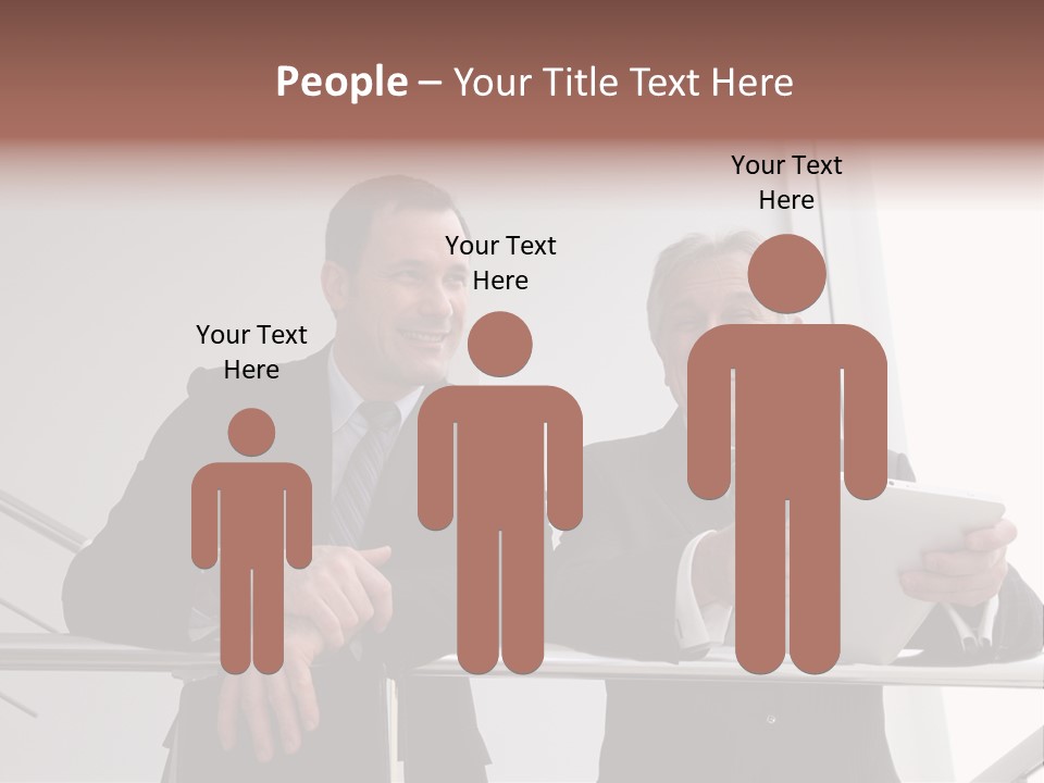 Wireless Partners Workteam PowerPoint Template