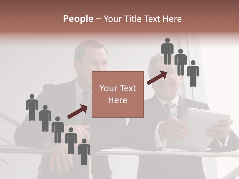 Wireless Partners Workteam PowerPoint Template