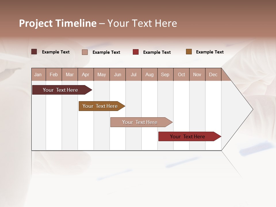 A Person In White Gloves Holding A Pipe PowerPoint Template