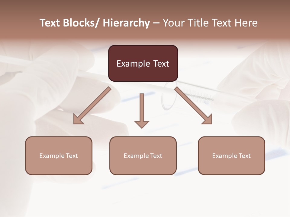 A Person In White Gloves Holding A Pipe PowerPoint Template