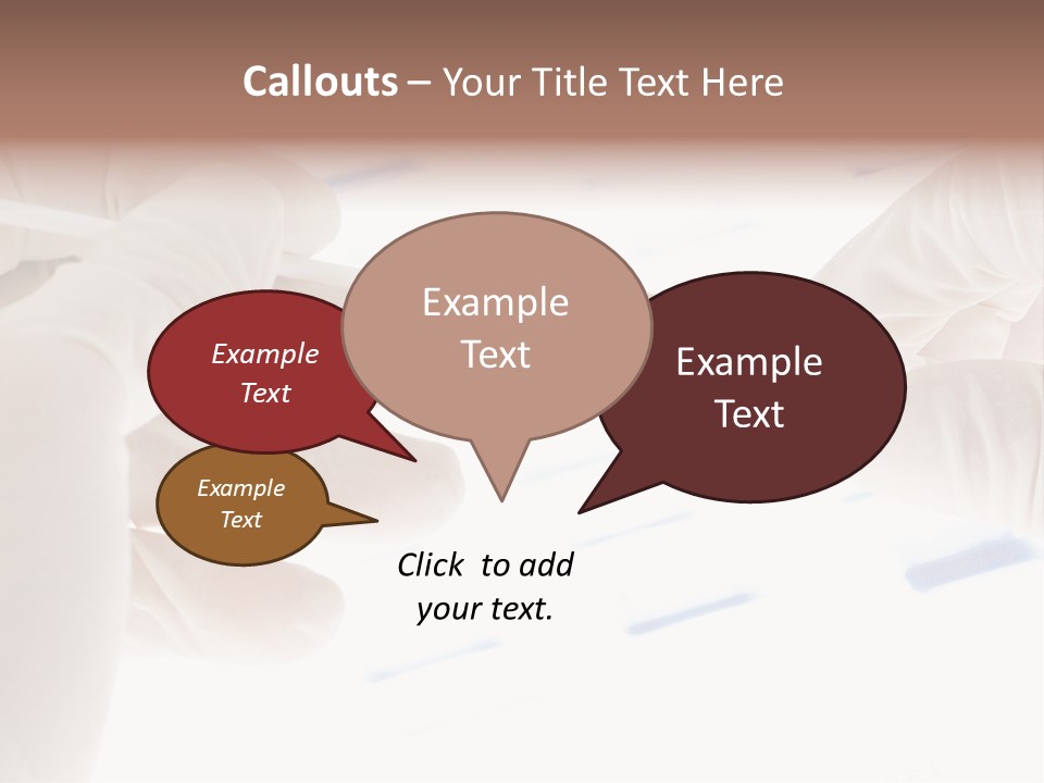 A Person In White Gloves Holding A Pipe PowerPoint Template