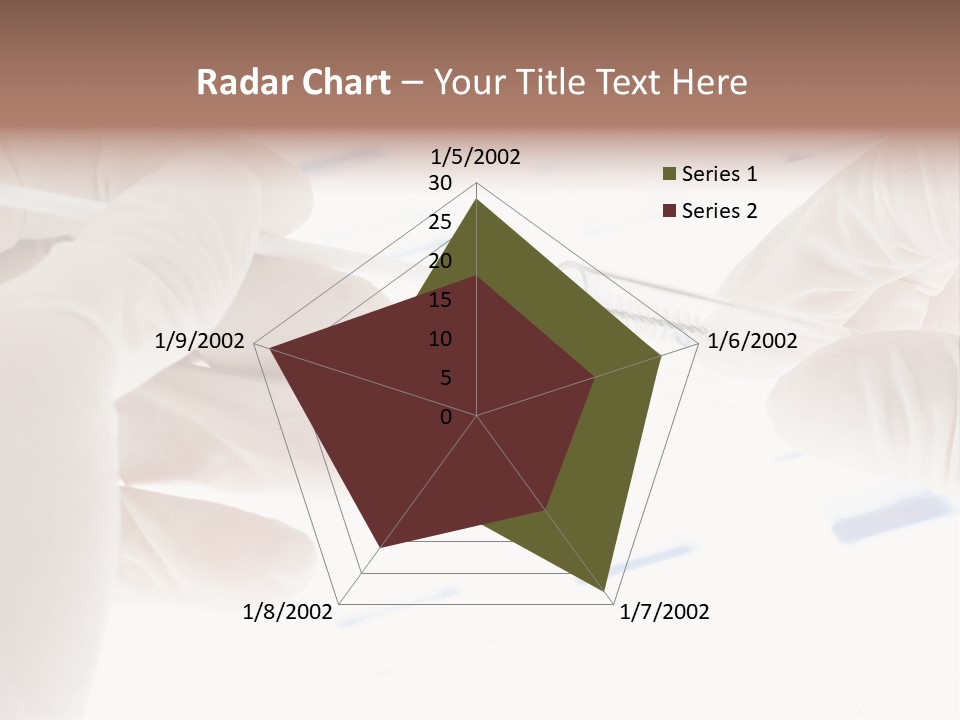 A Person In White Gloves Holding A Pipe PowerPoint Template