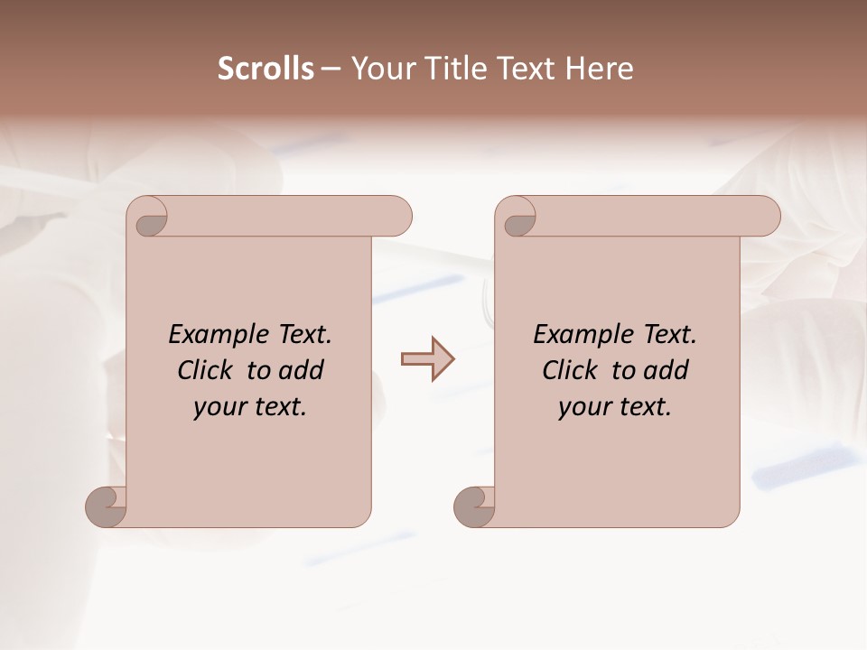 A Person In White Gloves Holding A Pipe PowerPoint Template