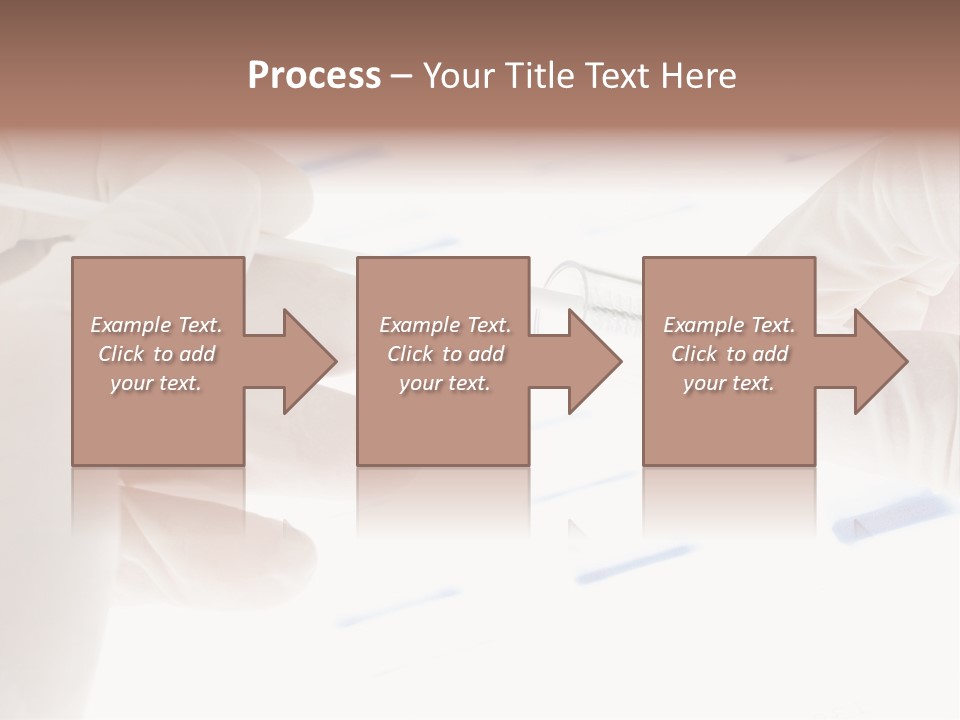 A Person In White Gloves Holding A Pipe PowerPoint Template