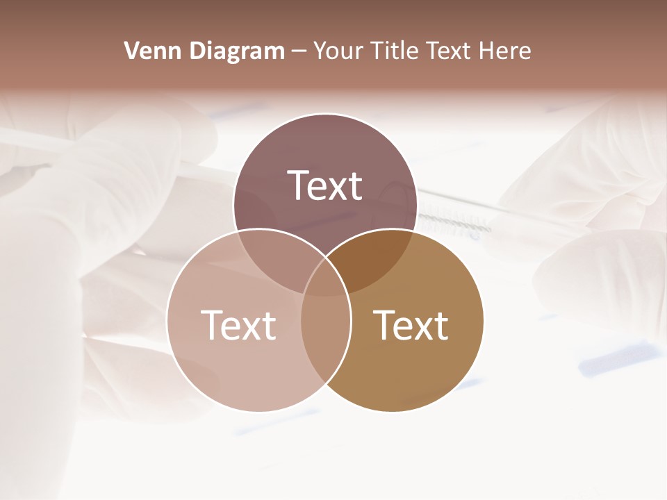 A Person In White Gloves Holding A Pipe PowerPoint Template