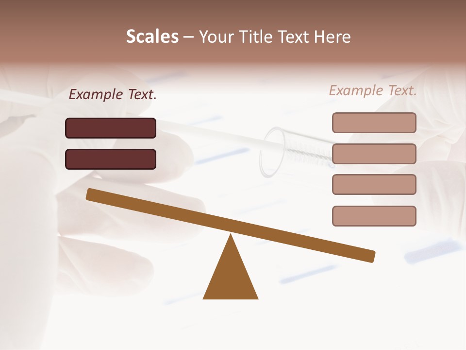 A Person In White Gloves Holding A Pipe PowerPoint Template