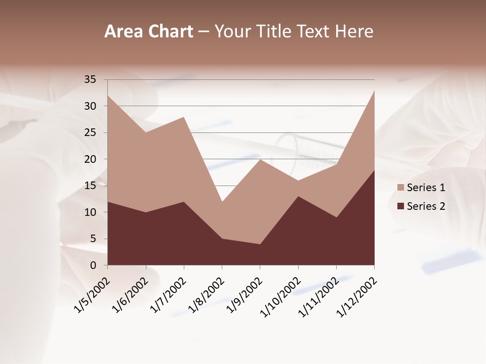 A Person In White Gloves Holding A Pipe PowerPoint Template