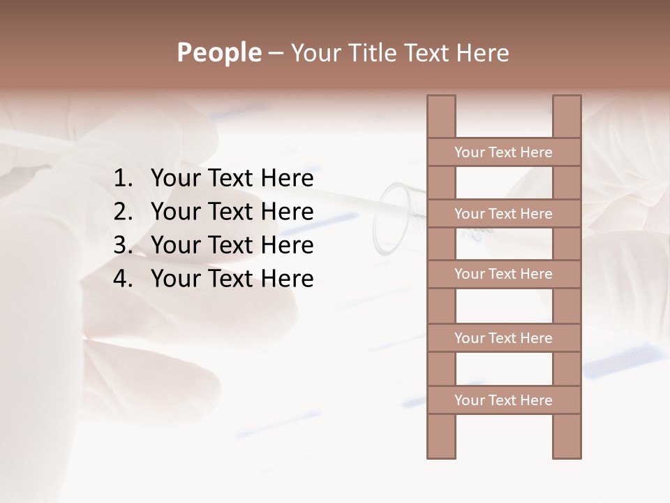 A Person In White Gloves Holding A Pipe PowerPoint Template