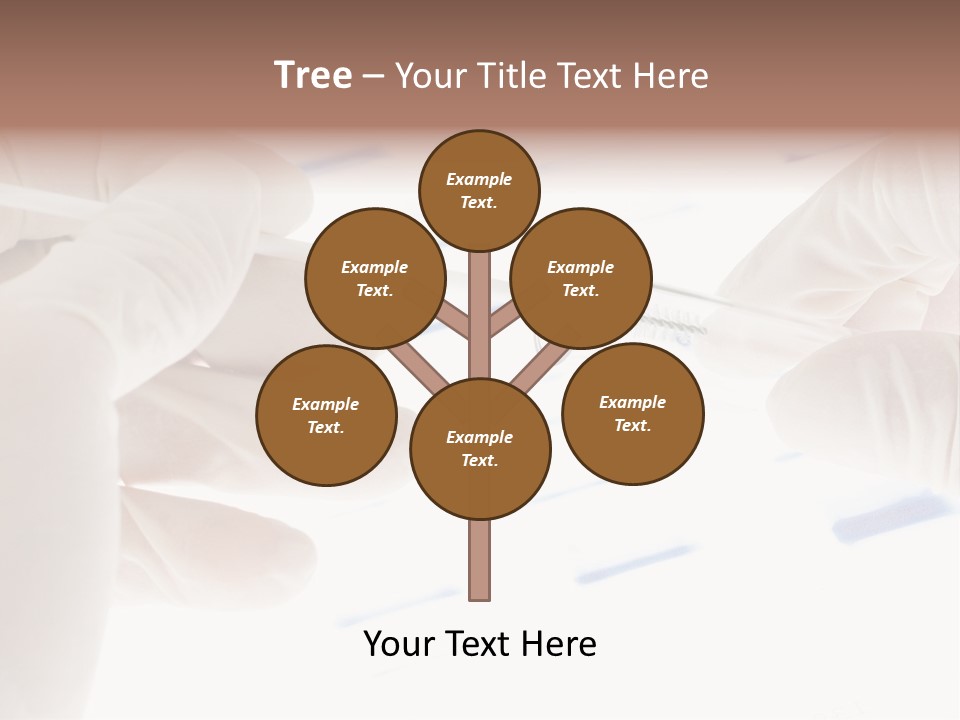 A Person In White Gloves Holding A Pipe PowerPoint Template