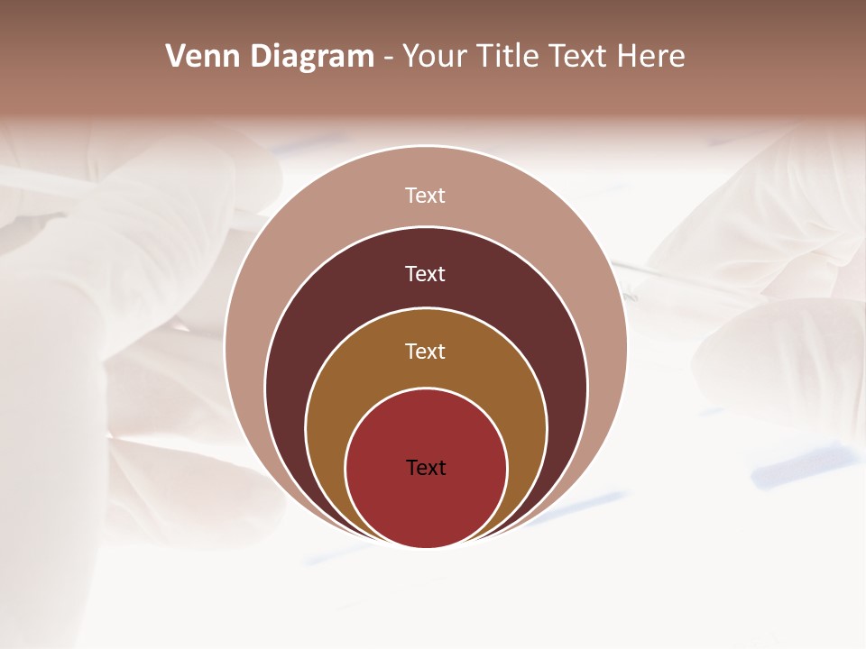 A Person In White Gloves Holding A Pipe PowerPoint Template