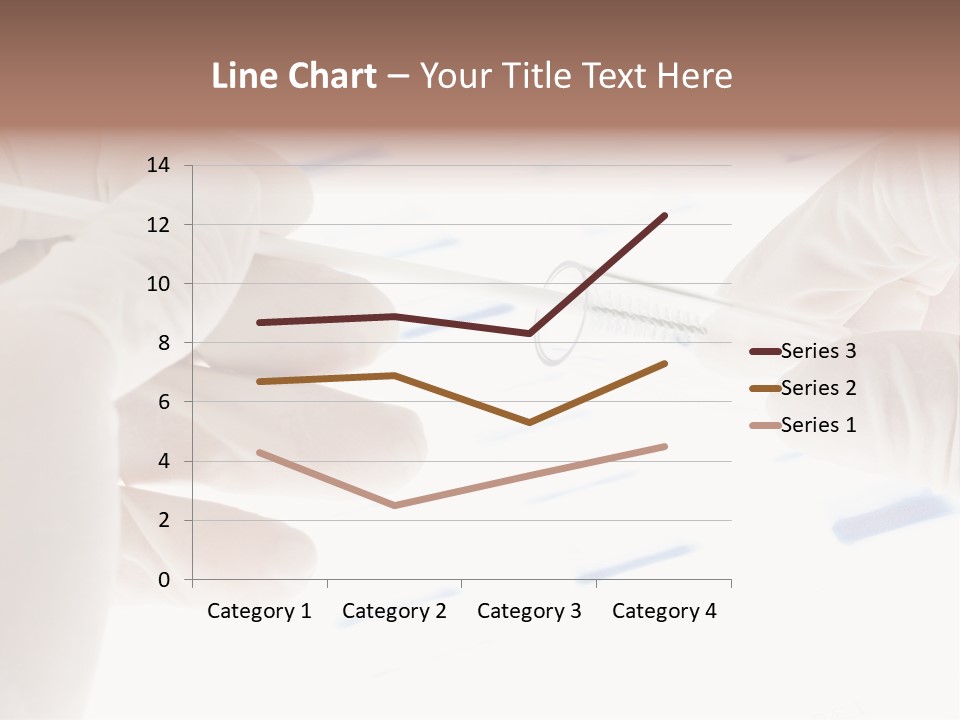 A Person In White Gloves Holding A Pipe PowerPoint Template