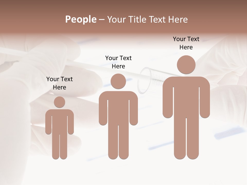 A Person In White Gloves Holding A Pipe PowerPoint Template