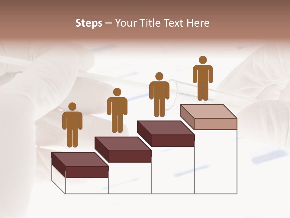 A Person In White Gloves Holding A Pipe PowerPoint Template