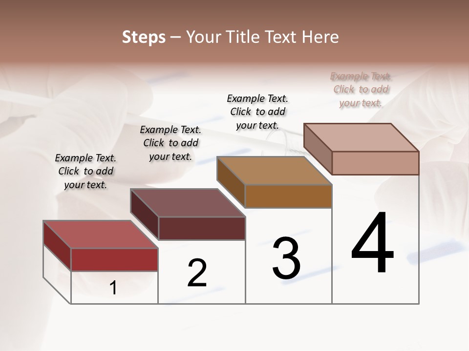 A Person In White Gloves Holding A Pipe PowerPoint Template