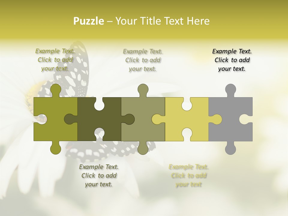 Flower Field Beauty PowerPoint Template