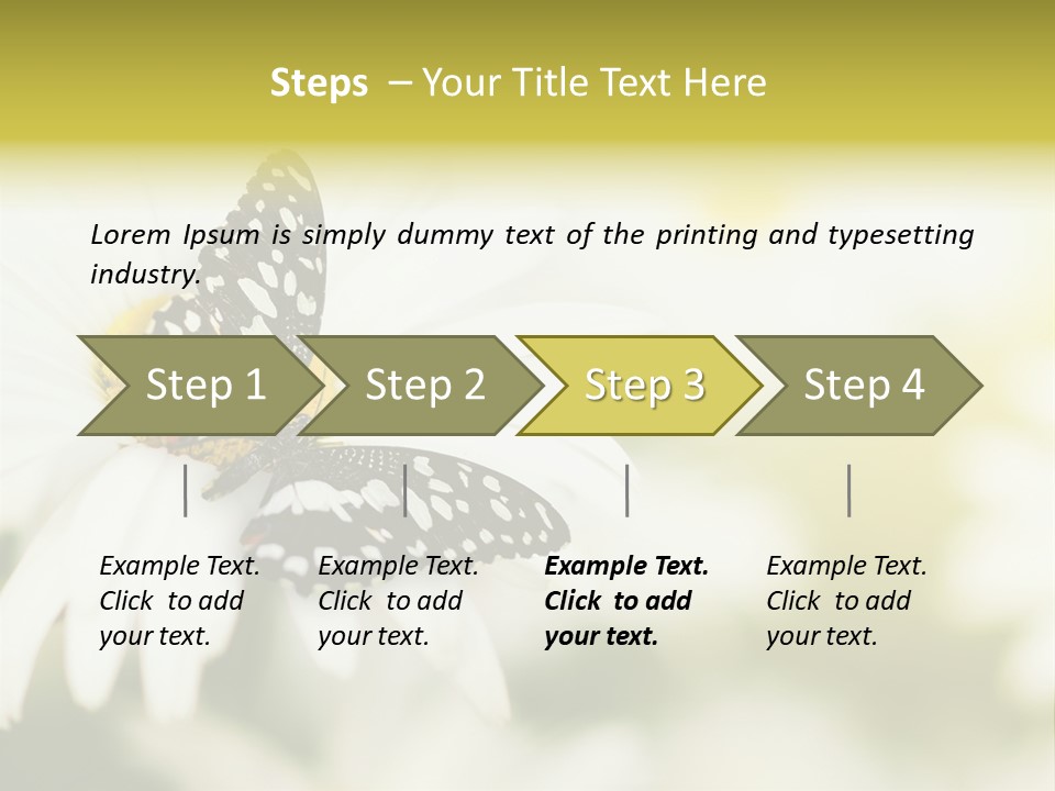 Flower Field Beauty PowerPoint Template