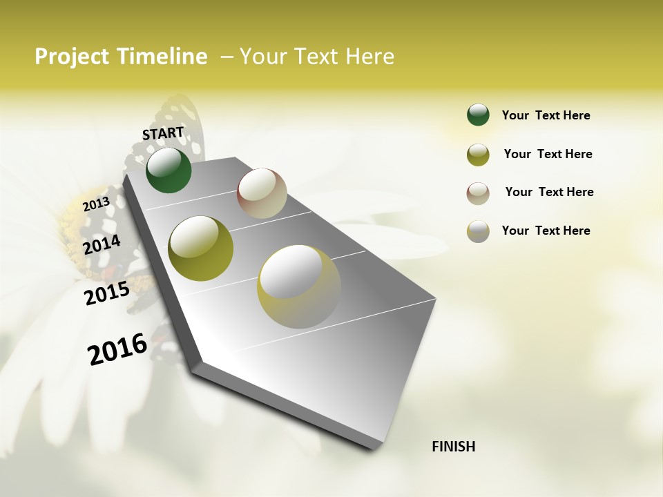 Flower Field Beauty PowerPoint Template