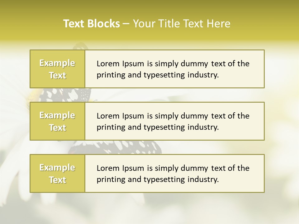 Flower Field Beauty PowerPoint Template