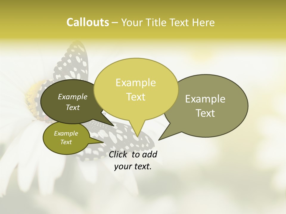 Flower Field Beauty PowerPoint Template