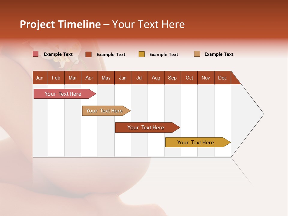 A Woman With A Flower On Her Breast PowerPoint Template