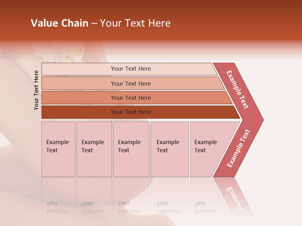 A Woman With A Flower On Her Breast PowerPoint Template