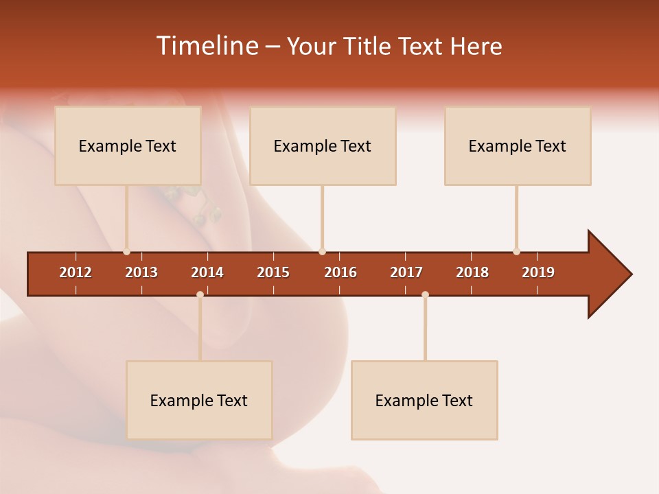 A Woman With A Flower On Her Breast PowerPoint Template