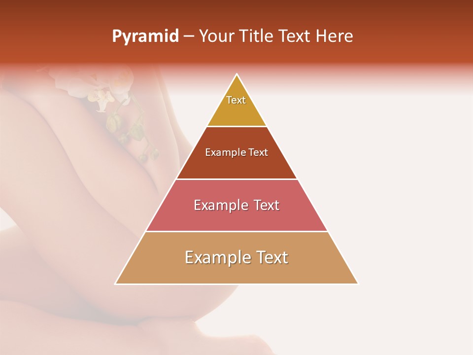 A Woman With A Flower On Her Breast PowerPoint Template