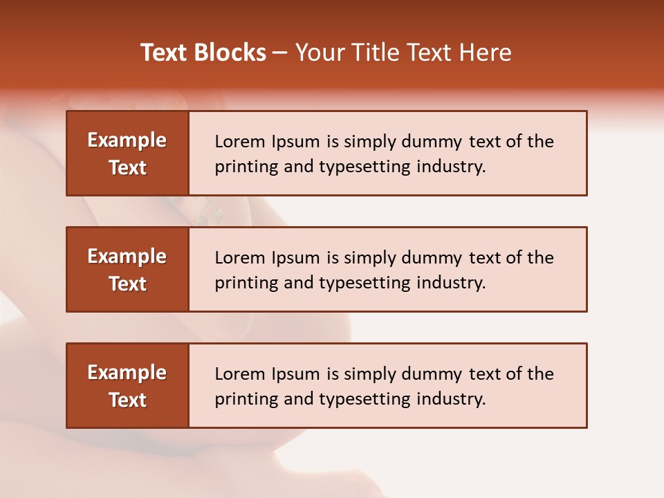 A Woman With A Flower On Her Breast PowerPoint Template