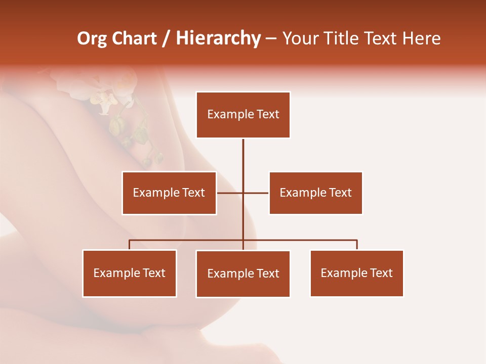 A Woman With A Flower On Her Breast PowerPoint Template