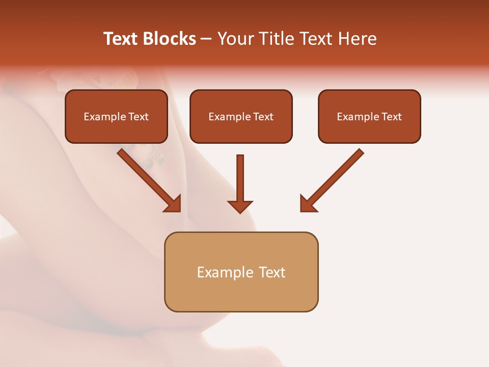 A Woman With A Flower On Her Breast PowerPoint Template