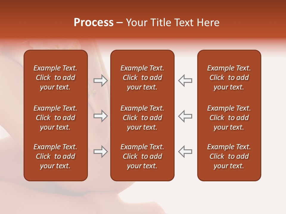 A Woman With A Flower On Her Breast PowerPoint Template