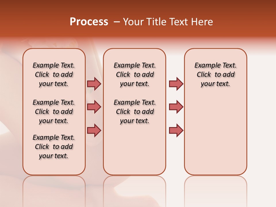 A Woman With A Flower On Her Breast PowerPoint Template