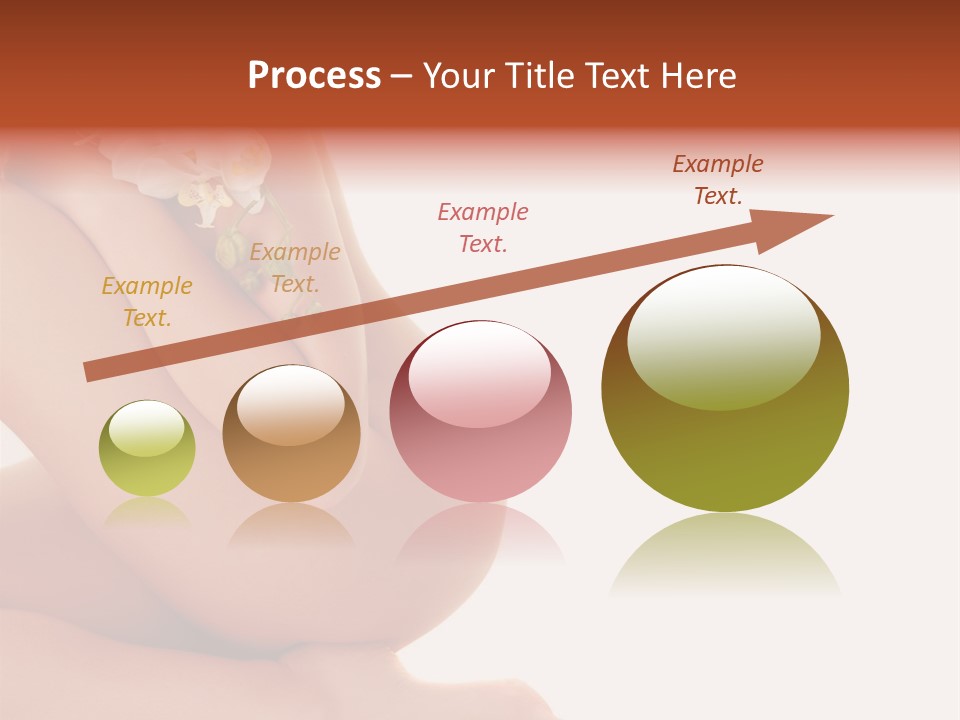 A Woman With A Flower On Her Breast PowerPoint Template